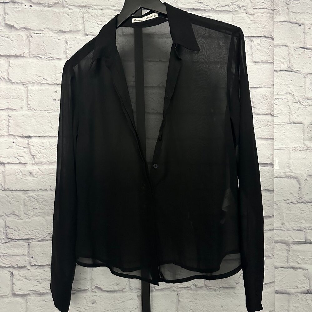 Sheer Abercrombie & Fitch Blouse